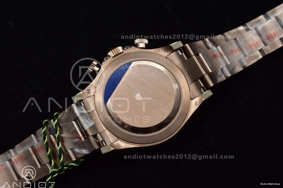 ZF SH Rainbow Bracelet Best 1:1 Diamonds 116595RBOW Durable Edition 776 Black RG Dial on Daytona 0416